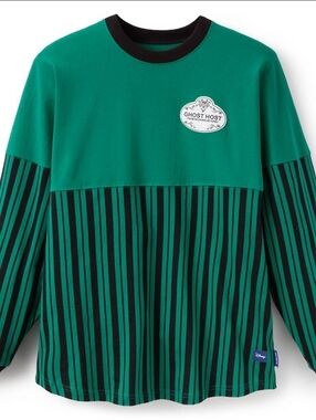 Disney Adult Spirit Jersey - The Haunted Mansion Ghost Host Sz L NWOT